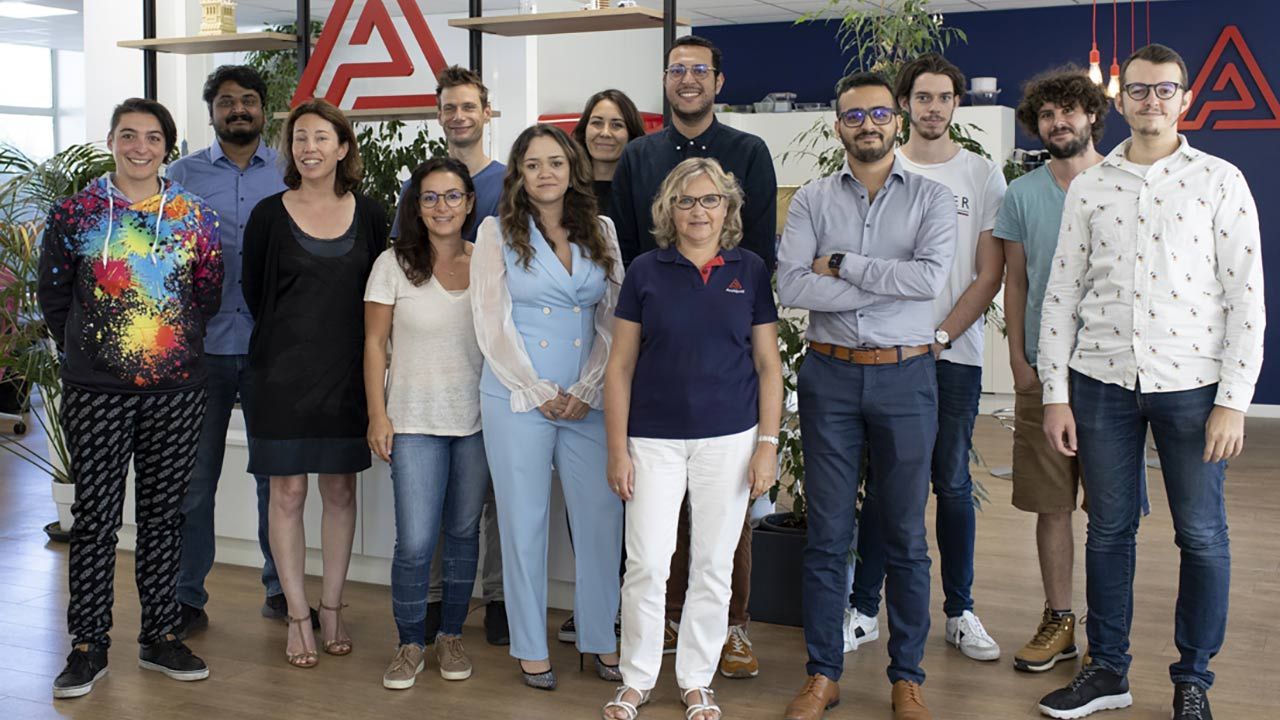 Photo DR : une partie de l'&eacute;quipe d'Archipad.