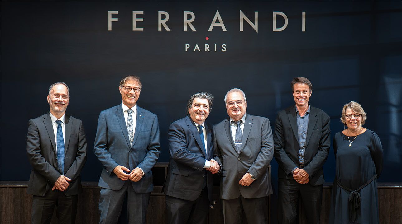 Photo DR : De gauche à droite : Thomas Allanic, Jean-Paul Rigal, Dominique Restino, Jean-Pierre Savarino, Franck Scarlatti, Anne Mereyde.