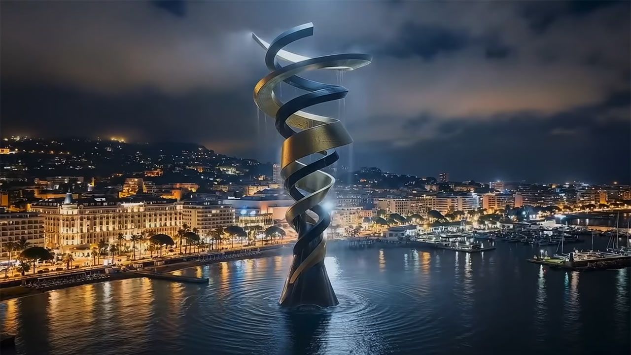 L'IA s'installe en baie de Cannes face &agrave; la Croisette.